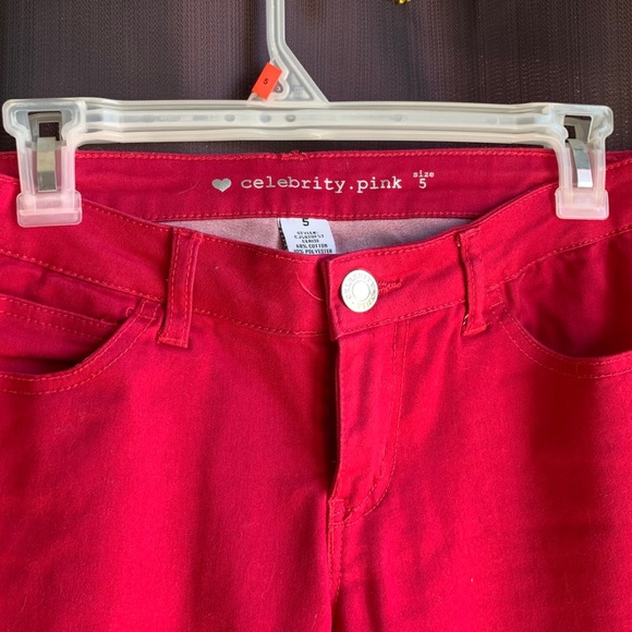 Hot Pink Pants by Celebrity Pink - Picture 2 of 3